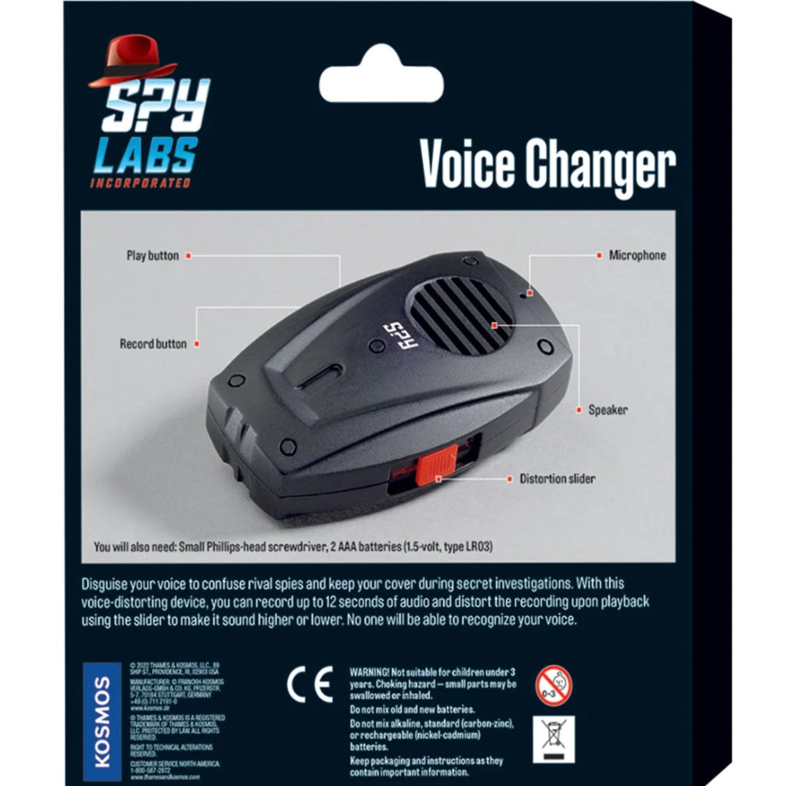 Thames & Kosmos Spy Labs: Voice Changer - hip-kid