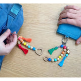 Cotton Twist “You & Me” Tassel Keyring Gift Kit - hip-kid