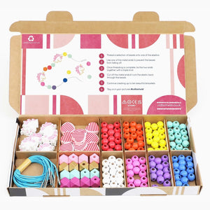 Cotton Twist Unicorn & Heart Bracelet Making Kit - hip-kid