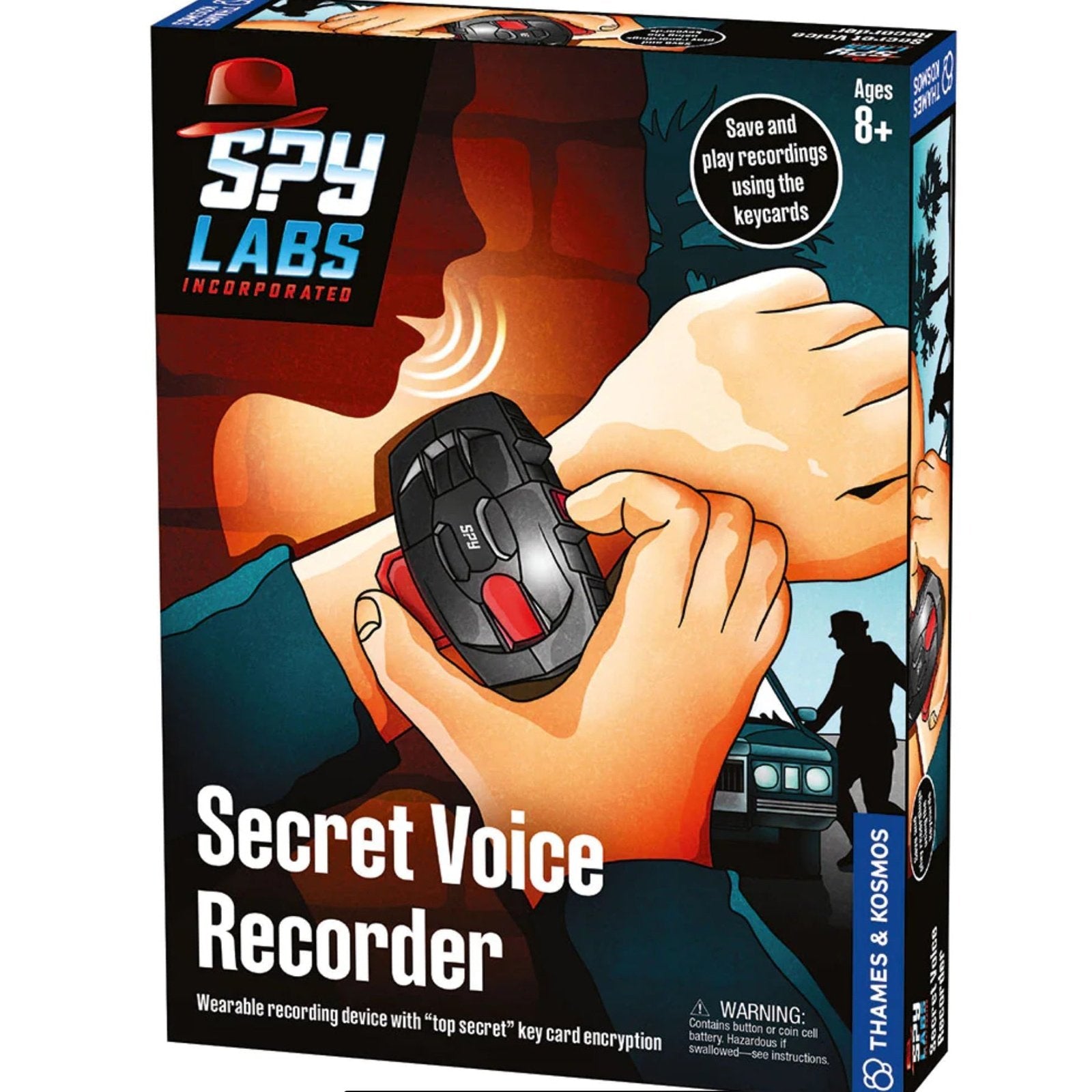 Thames & Kosmos Spy Labs: Secret Voice Recorder - hip-kid
