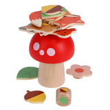 Petit Collage Woodland Wobble Wooden Game - hip-kid