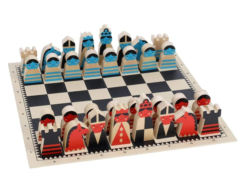 Petit Collage On The Move Chess - hip-kid