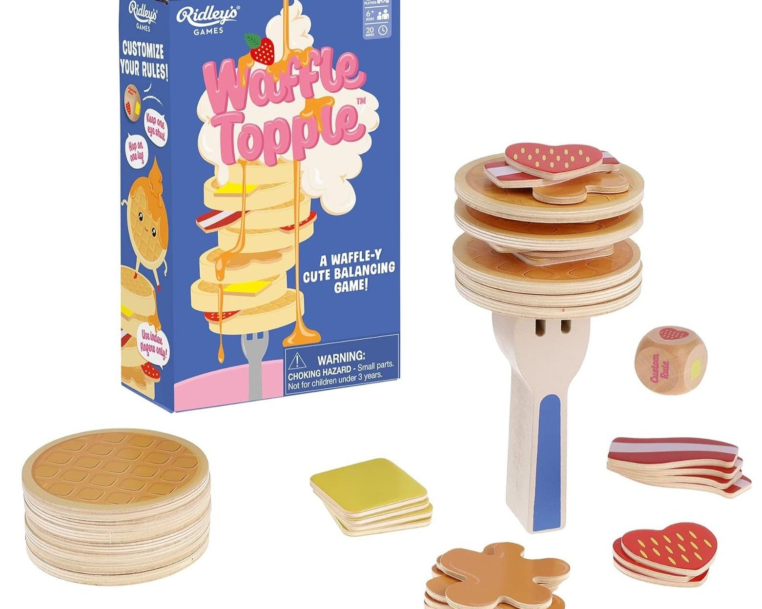 Ridley’s Games Waffle Topple Game - hip-kid