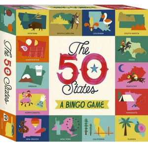 The 50 States A Bingo Game - hip-kid