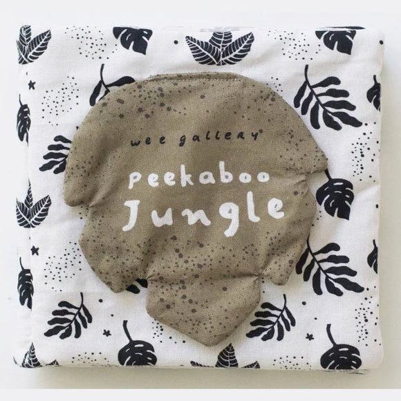 Wee Gallery Peekaboo Jungle Crinkle Book - hip-kid