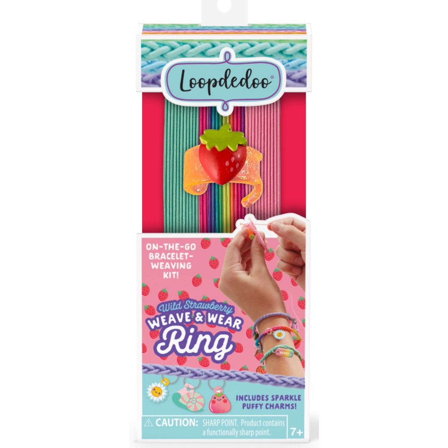 Ann Williams Loopdedoo Weave & Wear Ring daisy chain - hip-kid