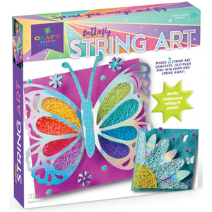 Craft-tastic Butterfly String Art - hip-kid