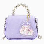 Zomi Gems - Tiny Metal Handle Heart Handbag - hip-kid