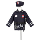 Speedy Monkey Souza Police Man Suit w/Accessories Size 4-7 Years - hip-kid