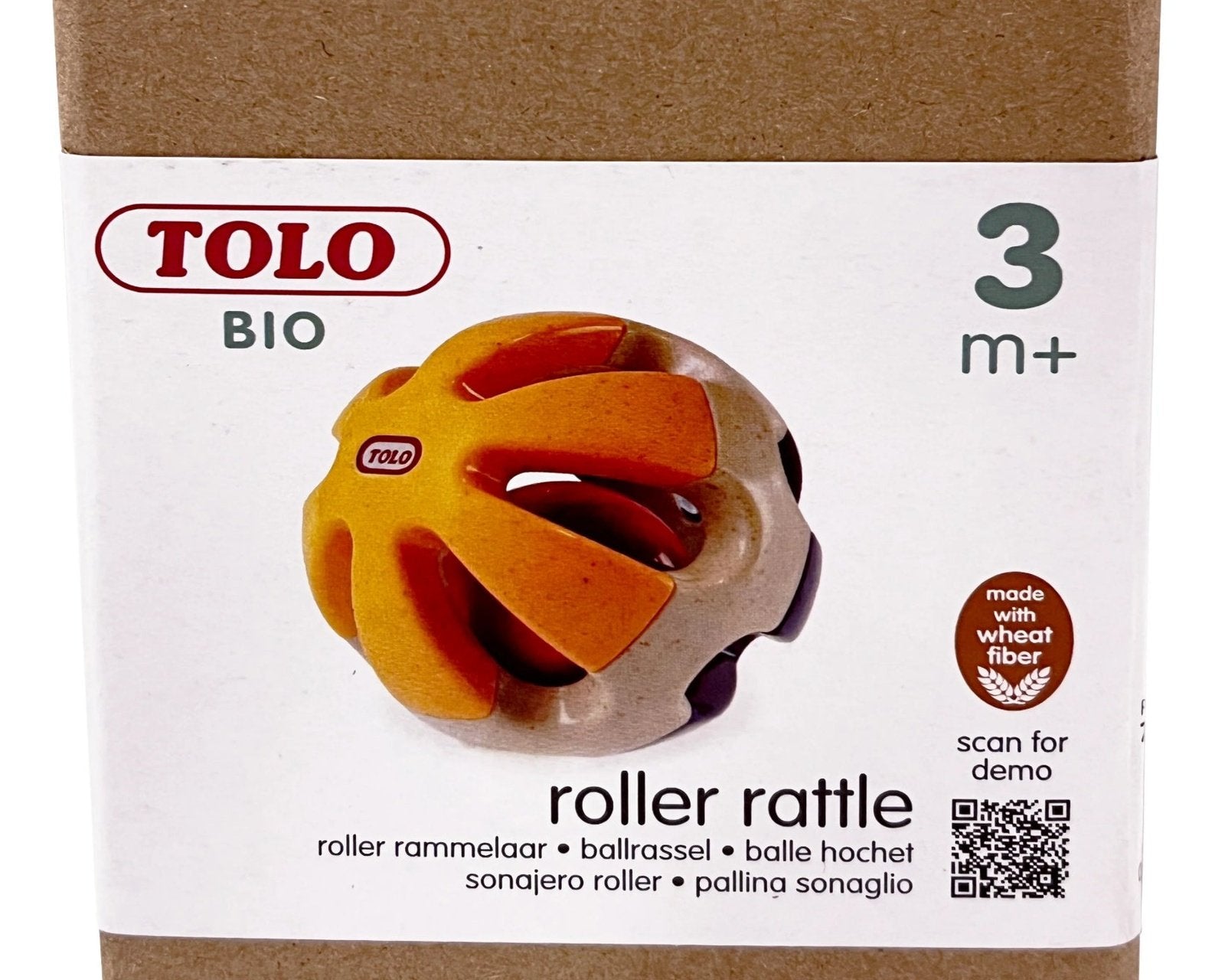 Speedy Monkey Tolo Roller Rattle - hip-kid