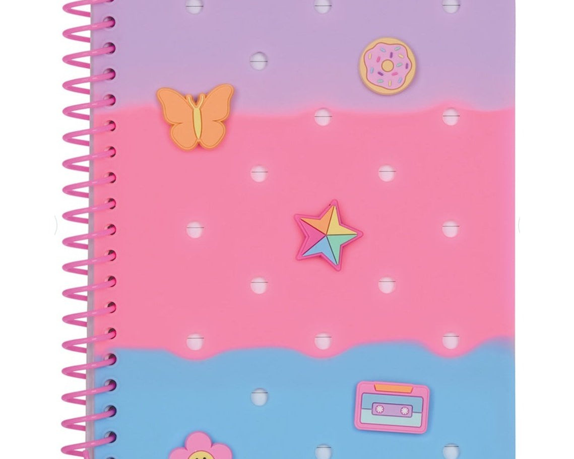 Iscream Tie Dye Charmed Journal - hip-kid