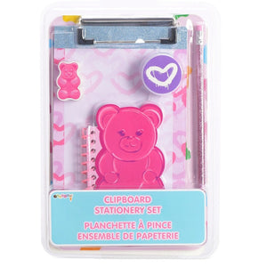 Iscream Gummy Bear Clipboard Stationary Set - hip-kid