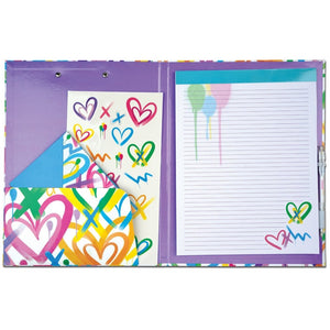 Iscream Corey Paige Hearts Clipboard Set - hip-kid