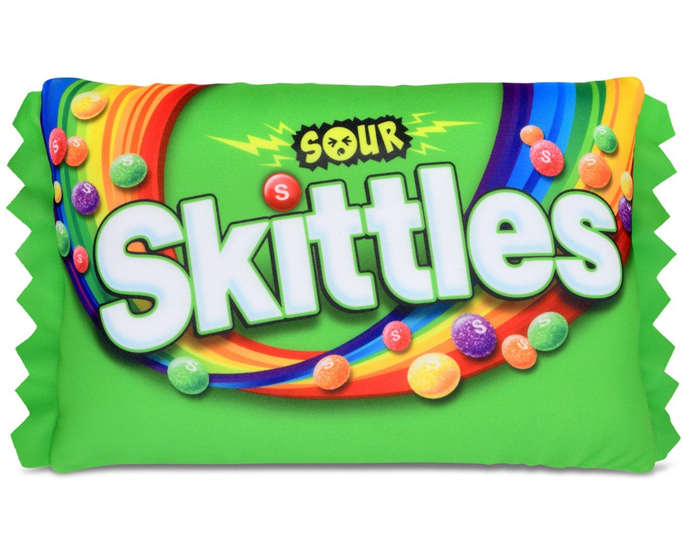 Iscream Sour Skittles Candy Microbead Plush - hip-kid