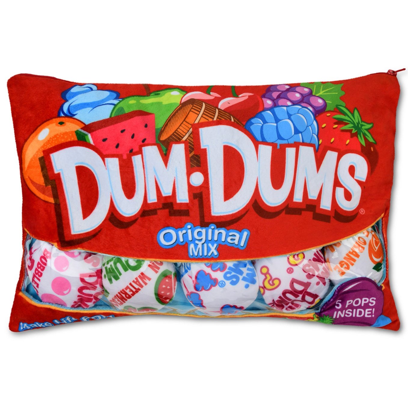 Iscream Dum Dums Packaging Fleece Pillow - hip-kid