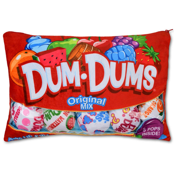 Iscream Dum Dums Packaging Fleece Pillow - hip-kid