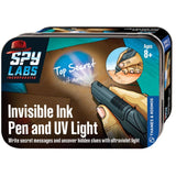 Thames & Kosmos Spy Labs:Invisible Ink Pen & UV Light - hip-kid