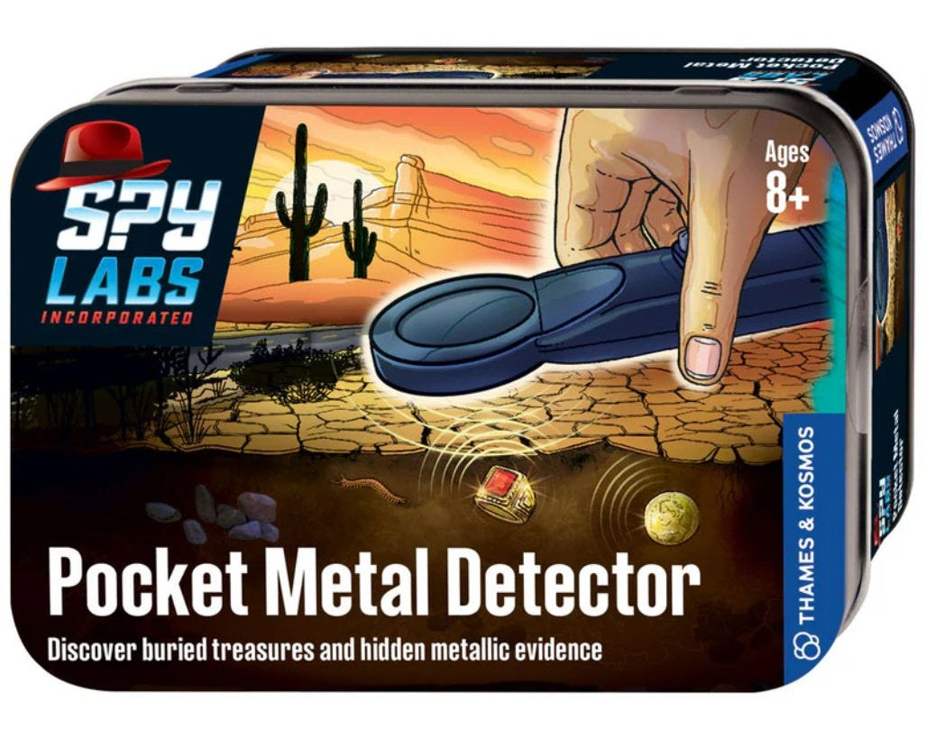 Thames & Kosmos Spy Labs: Pocket Metal Detector - hip-kid