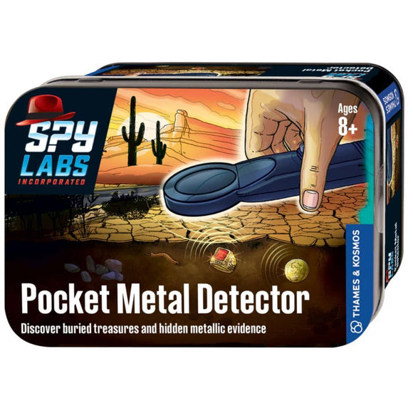 Thames & Kosmos Spy Labs: Pocket Metal Detector - hip-kid
