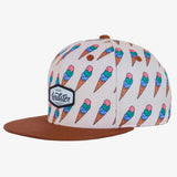 Headster Kids Stay Chill Snapback - Pale Beige - hip-kid