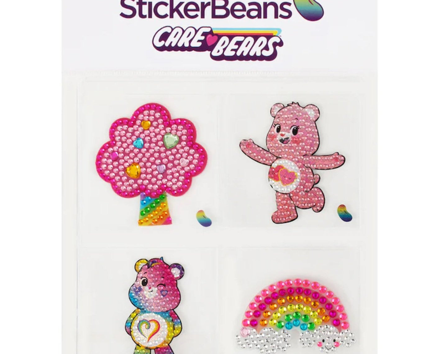 Sticker Beans - Care Bears Set of 4 - hip-kid
