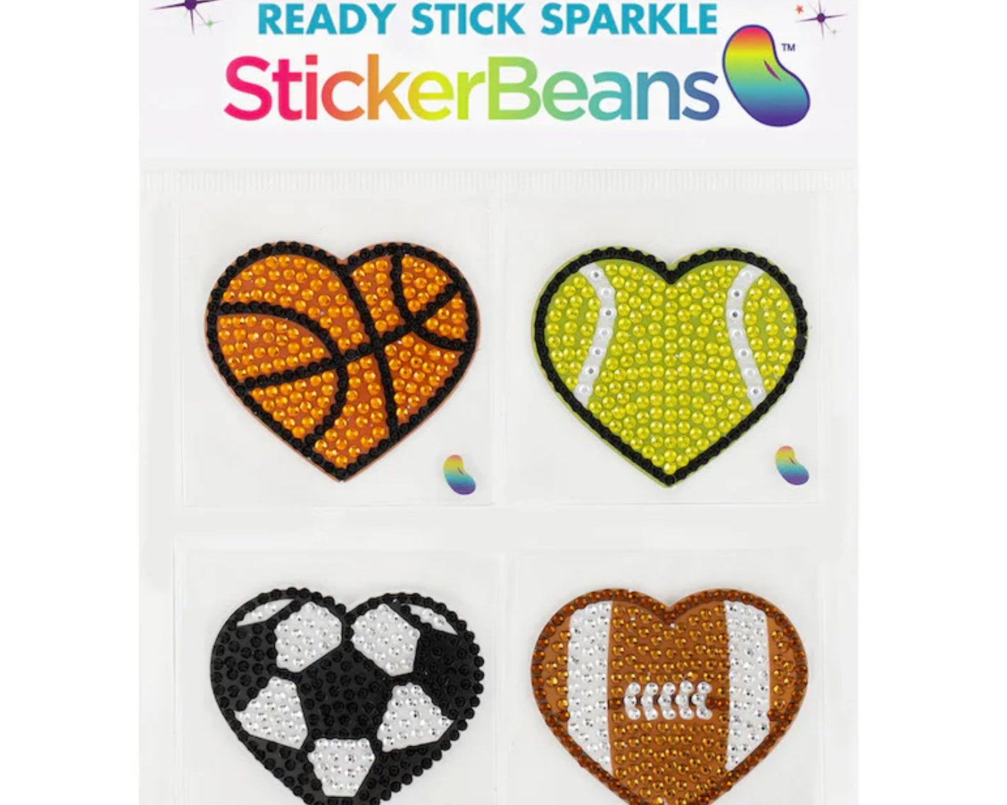 Sticker Beans - Sporty Set of 4 - hip-kid