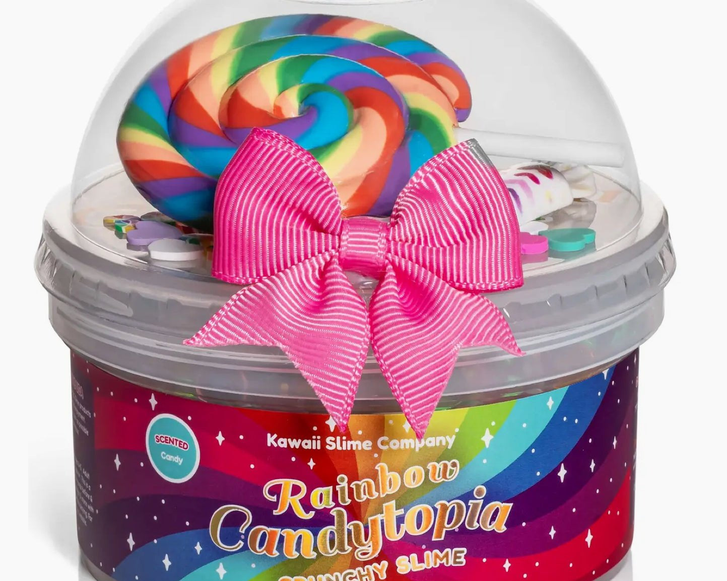 Kawaii Slime Company Rainbow Candytopia Crunchy Slime - hip-kid