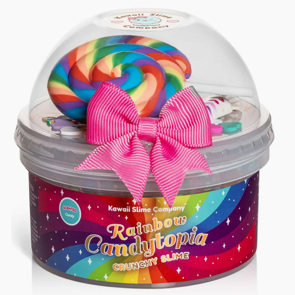 Kawaii Slime Company Rainbow Candytopia Crunchy Slime - hip-kid