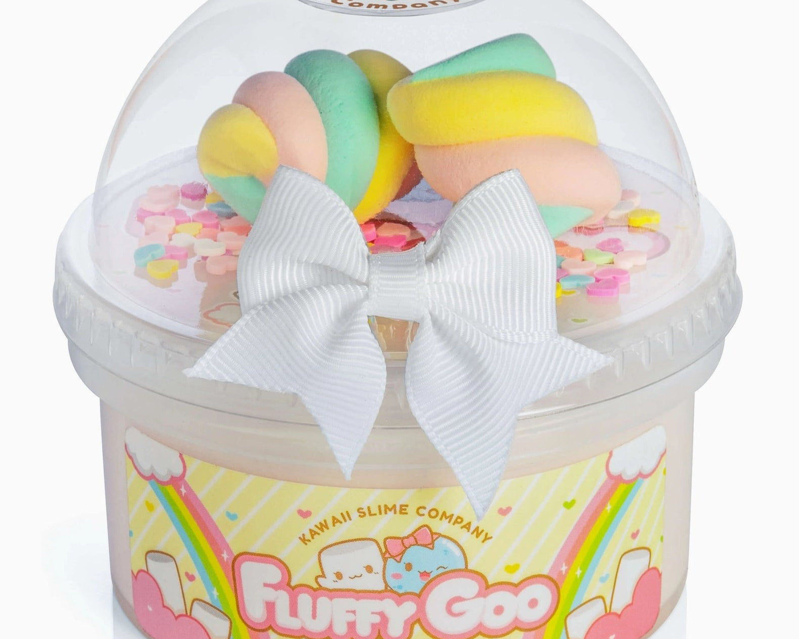Kawaii Slime Company Fluffy Goo Classic Marshmallow Slime - hip-kid