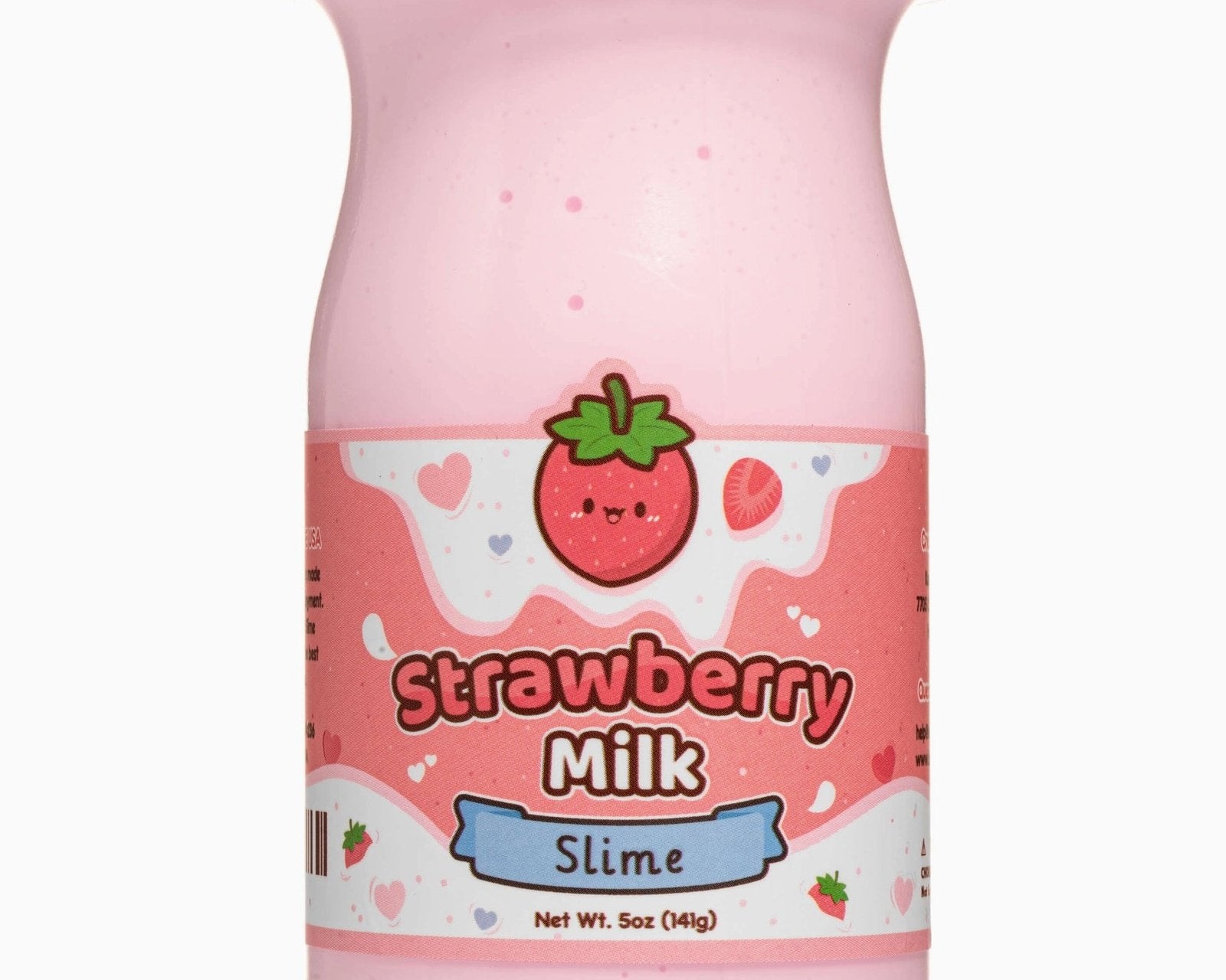 Kawaii Slime Company Strawberry Milk Slime - hip-kid