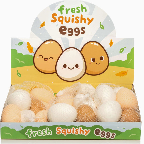 Kawaii Slime Company Fresh Squishy Eggs Sensory Toys - hip-kid