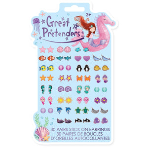 CEC  Mermaid Earring Stickers * New * - hip-kid