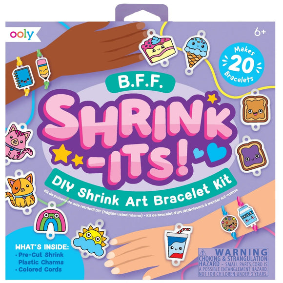 Ooly Shrink-Its! D.Y.I Shrink Art Kit - BFF - hip-kid