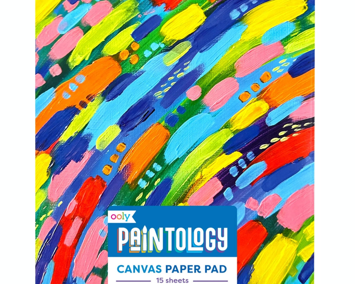 Ooly Paintology Canvas Paper Pad (8x10) - hip-kid