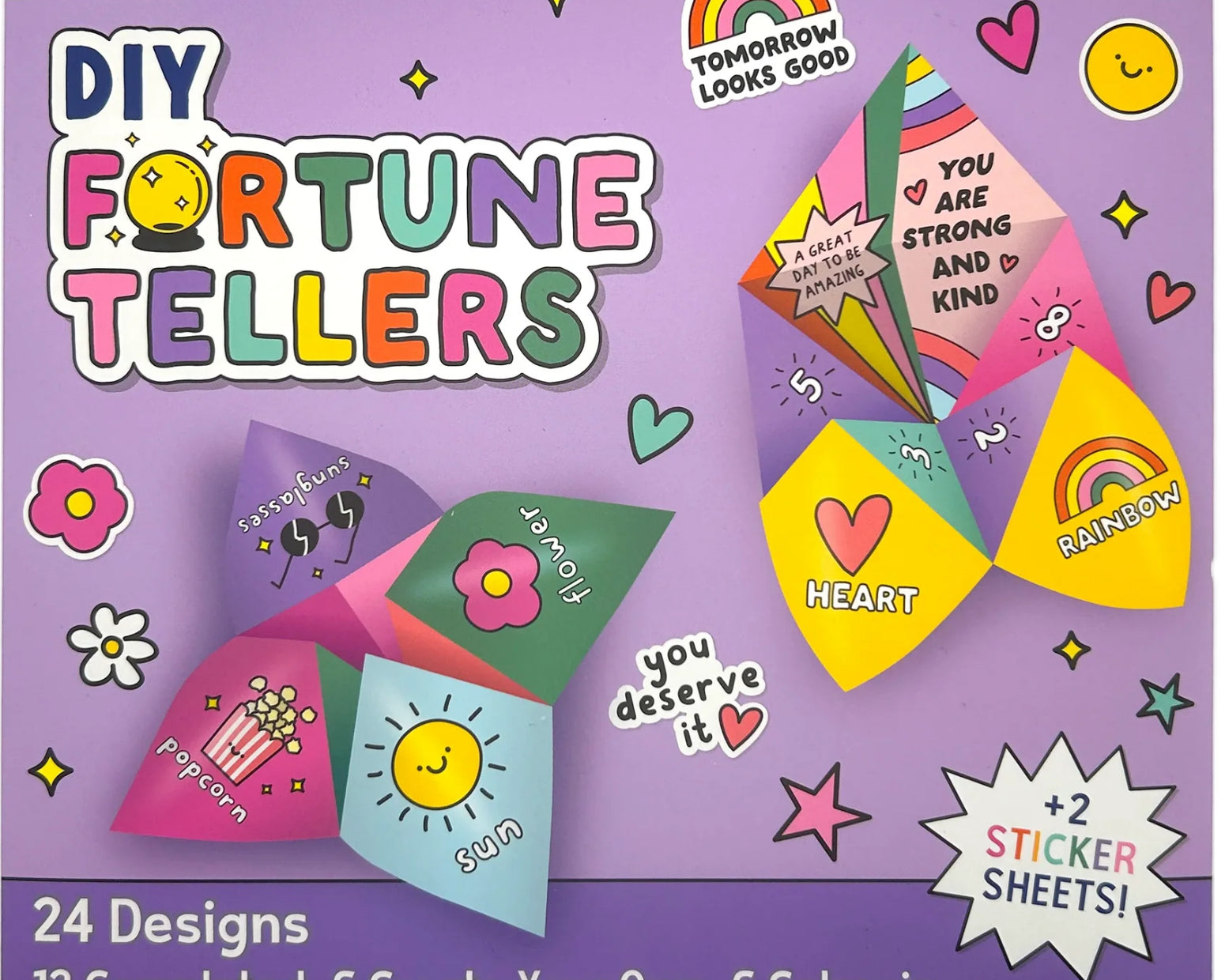Ooly DIY Fortune Tellers - Set of 24 Designs - hip-kid