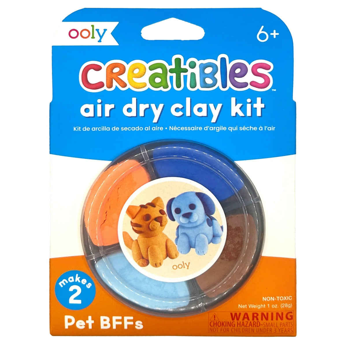 Ooly Creatibles DIY Air-Dry Clay Kits - hip-kid