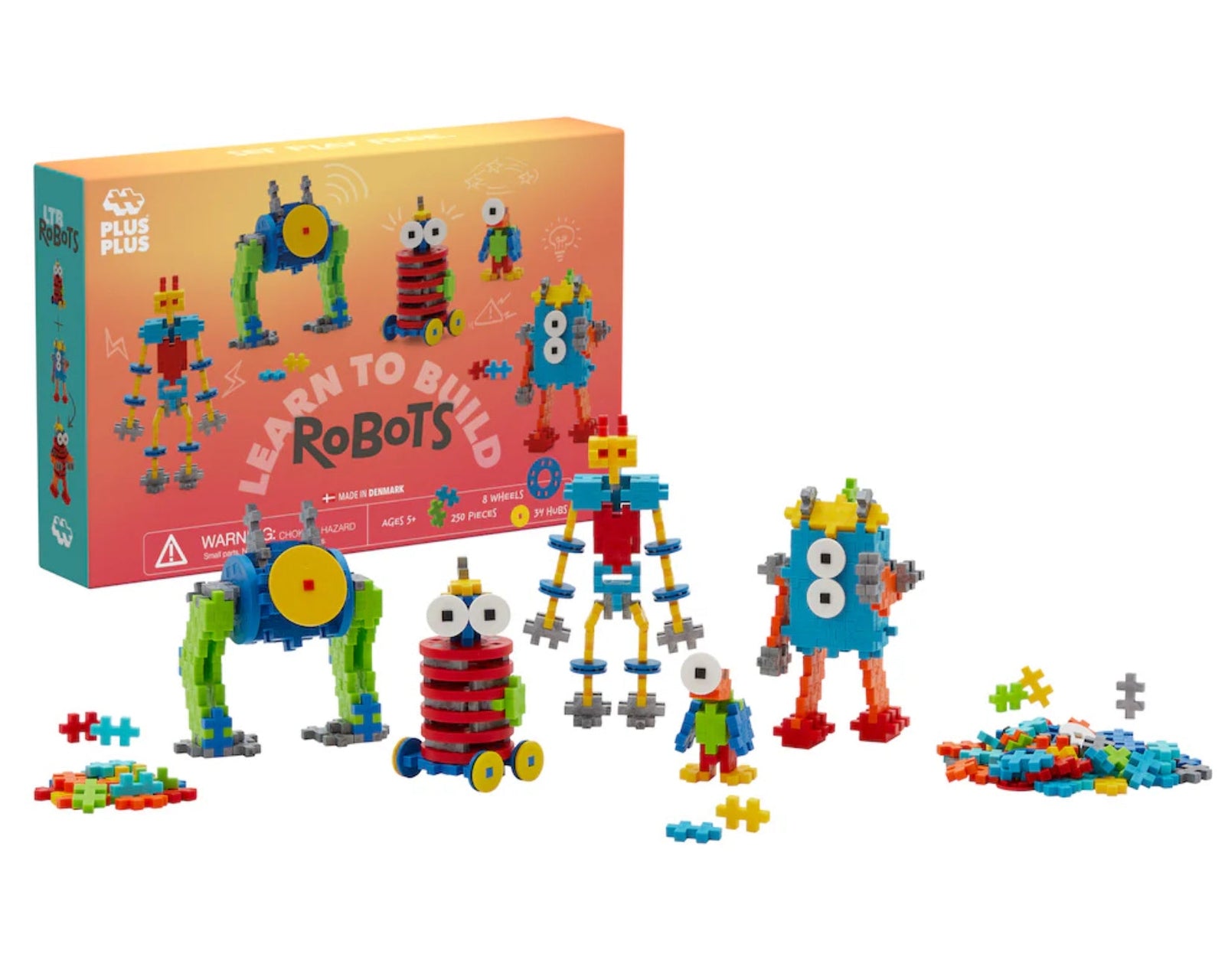 Plus Plus Learn to Build - Robots - hip-kid