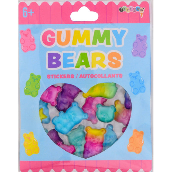 Iscream Gummy Bear Stickers - hip-kid