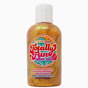 Sunshine & Glitter Totally Fun After Sun Glitter Aloe Body Gel 6oz - hip-kid