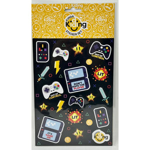 Sunshine & Glitter Gamer Sticker Set - hip-kid