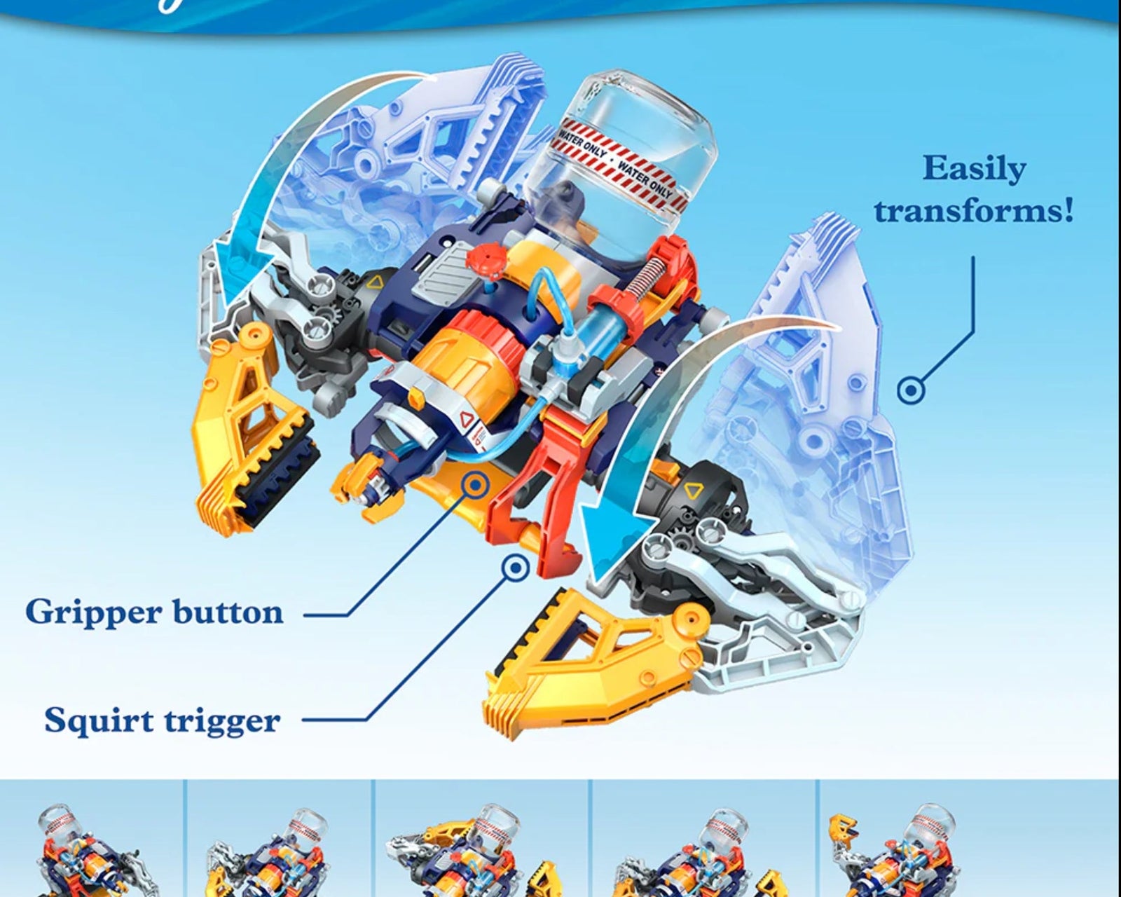 Thames & Kosmos Mega Cyborg Hydro Blaster - hip-kid