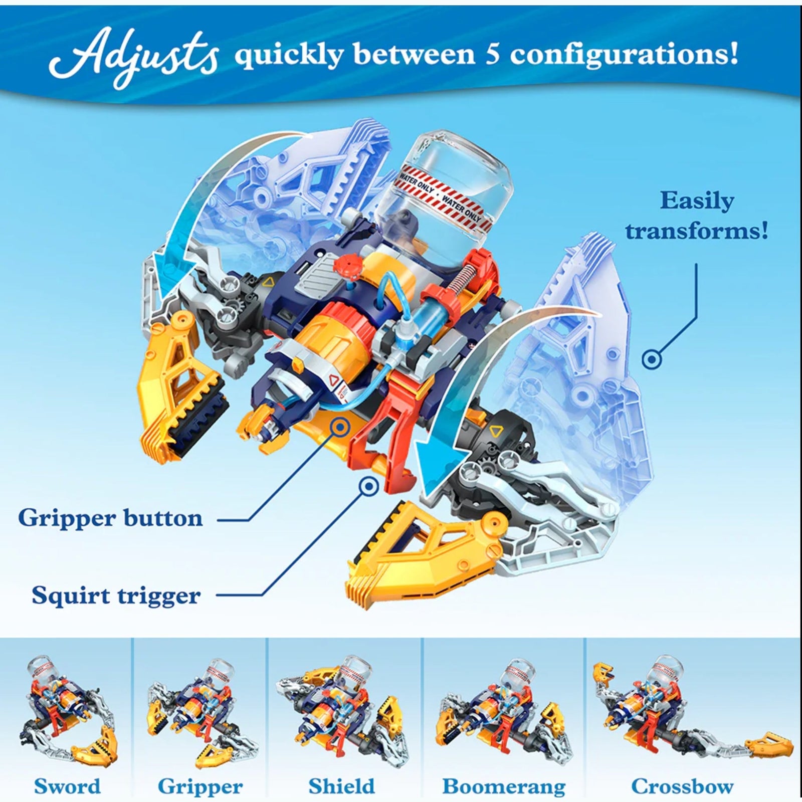 Thames & Kosmos Mega Cyborg Hydro Blaster - hip-kid