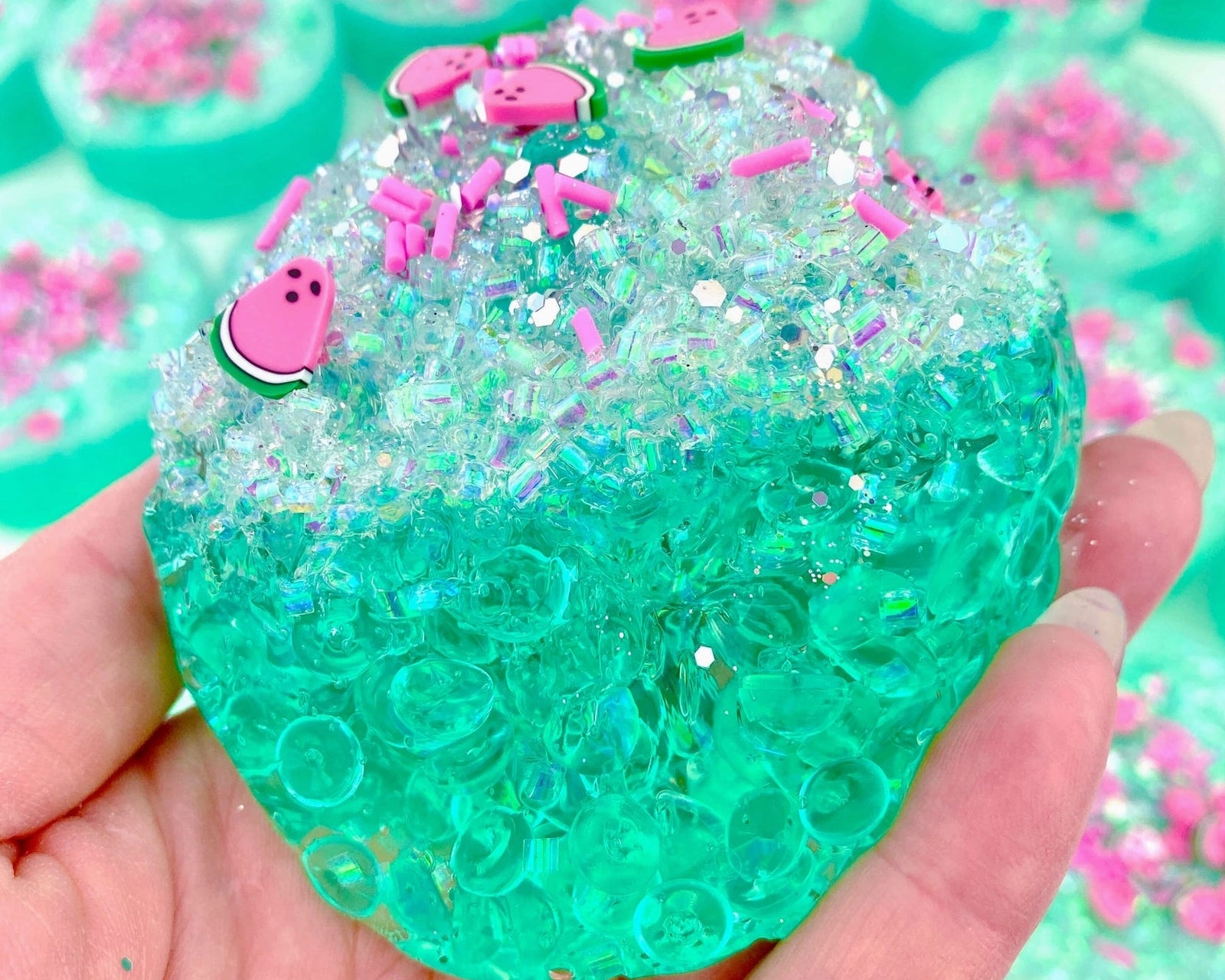 Kawaii Slime Company Watermelon Sugar Fishbowl Slime - hip-kid