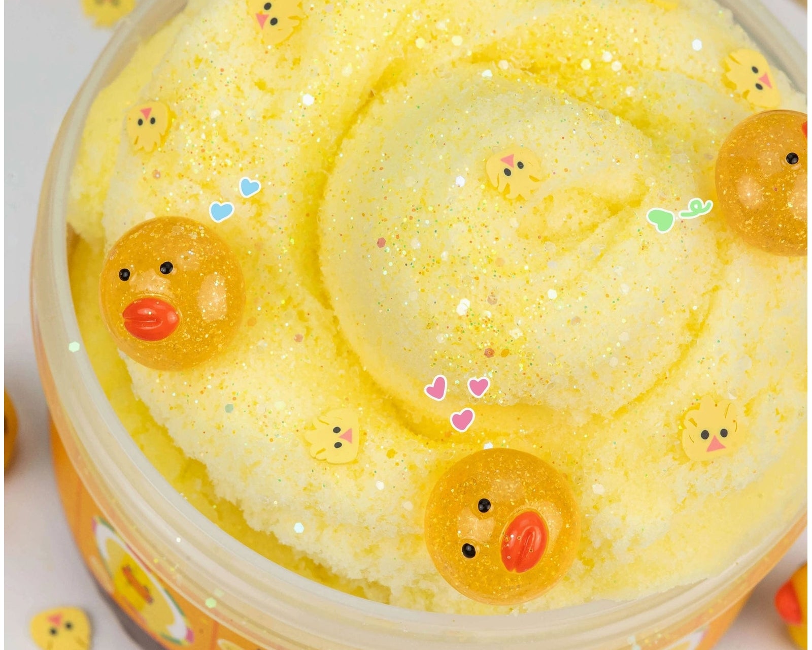 Kawaii Slime Company Fuzzy Duckling Cloud Slime - hip-kid