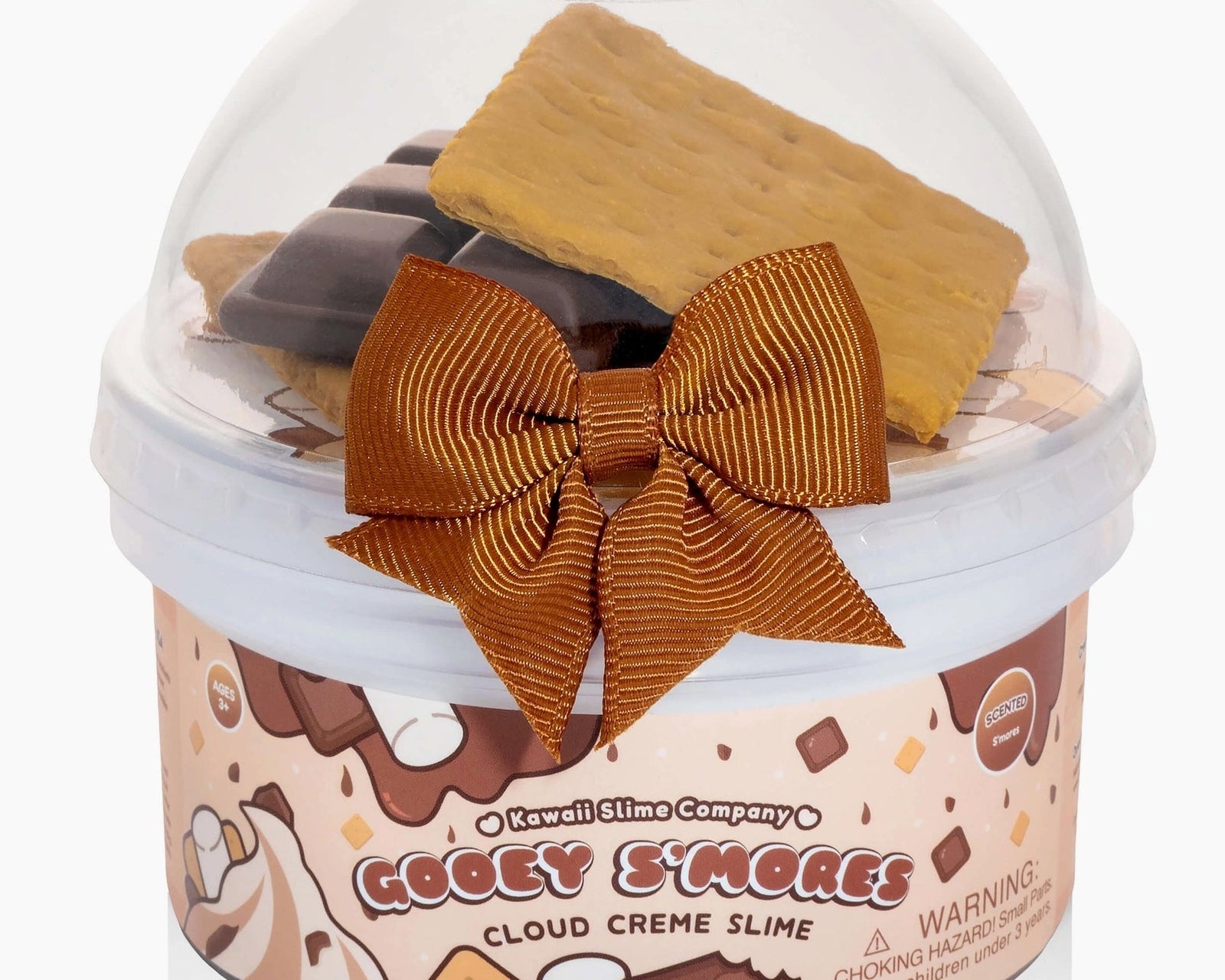 Kawaii Slime Company Gooey S’mores Cloud Crème Slime - hip-kid