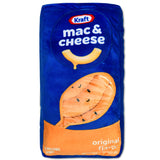 Iscream Kraft Mac & Cheese Packaging Fleece Pillow