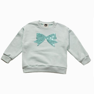 Petite Hailey Nyla Sweatshirt & Pant Set - Mint