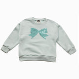 Petite Hailey Nyla Sweatshirt & Pant Set - Mint