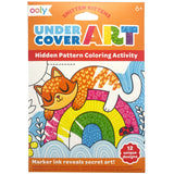 Ooly Undercover Art Hidden Patterns Coloring Activity - Smitten Kittens