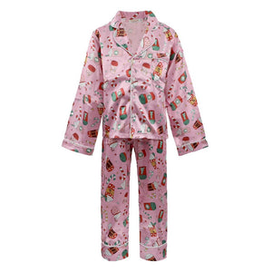 Tweenstyle Loungewear Set - Cocoa Print